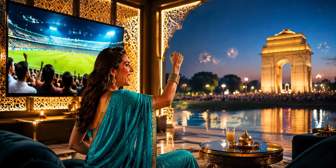 Responsible player considering options by India Gate in Delhi